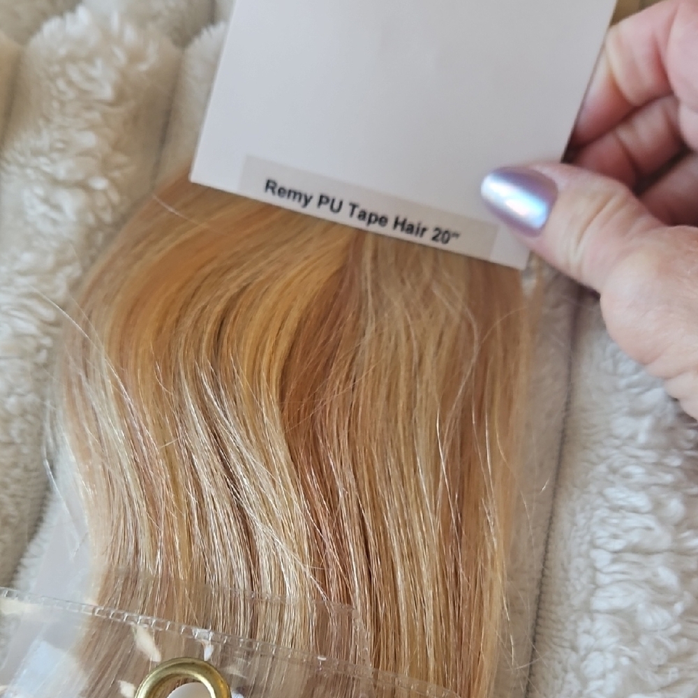 Blonde Tape Hair Extensions